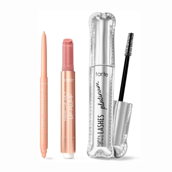 Tarte Fake Awake Eyeliner Lip Plump and Mascara Trio - FULL SIZE NIP